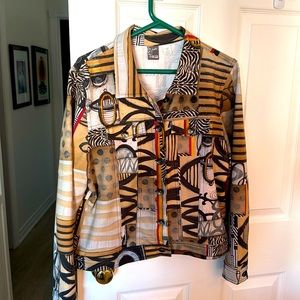 Sz XL Simply Art Dolcezza Knit Jacket